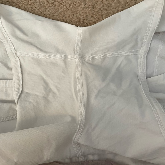 White lululemon speed up short, mid rise 4”, size 4! - Picture 7 of 7